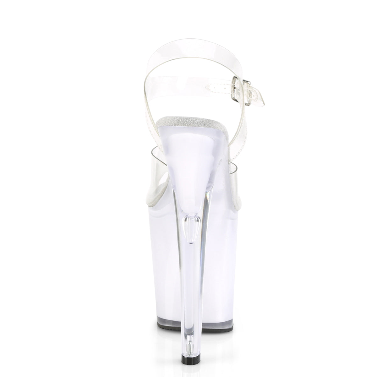 Pleaser Sandali da donna DISCOLITE-808 CLR / Glow bianco