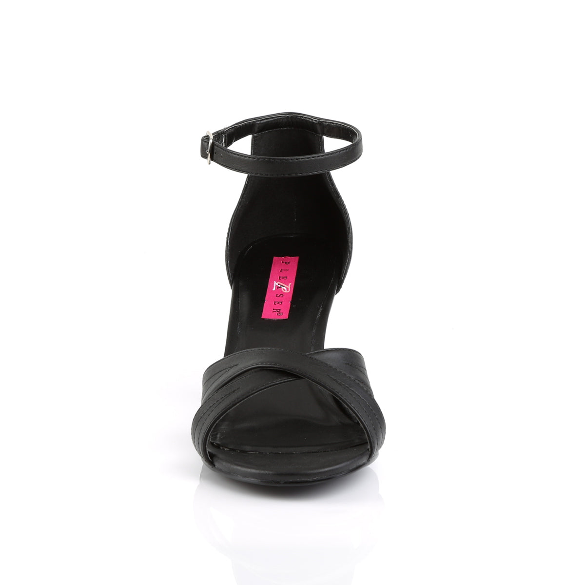 Pleaser Pink Label Da donna DIVINE-435 BLK Fux Leather