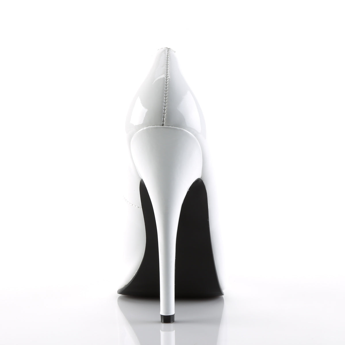 Devious Pompe da donna DOMINA-420 Wht Pat.