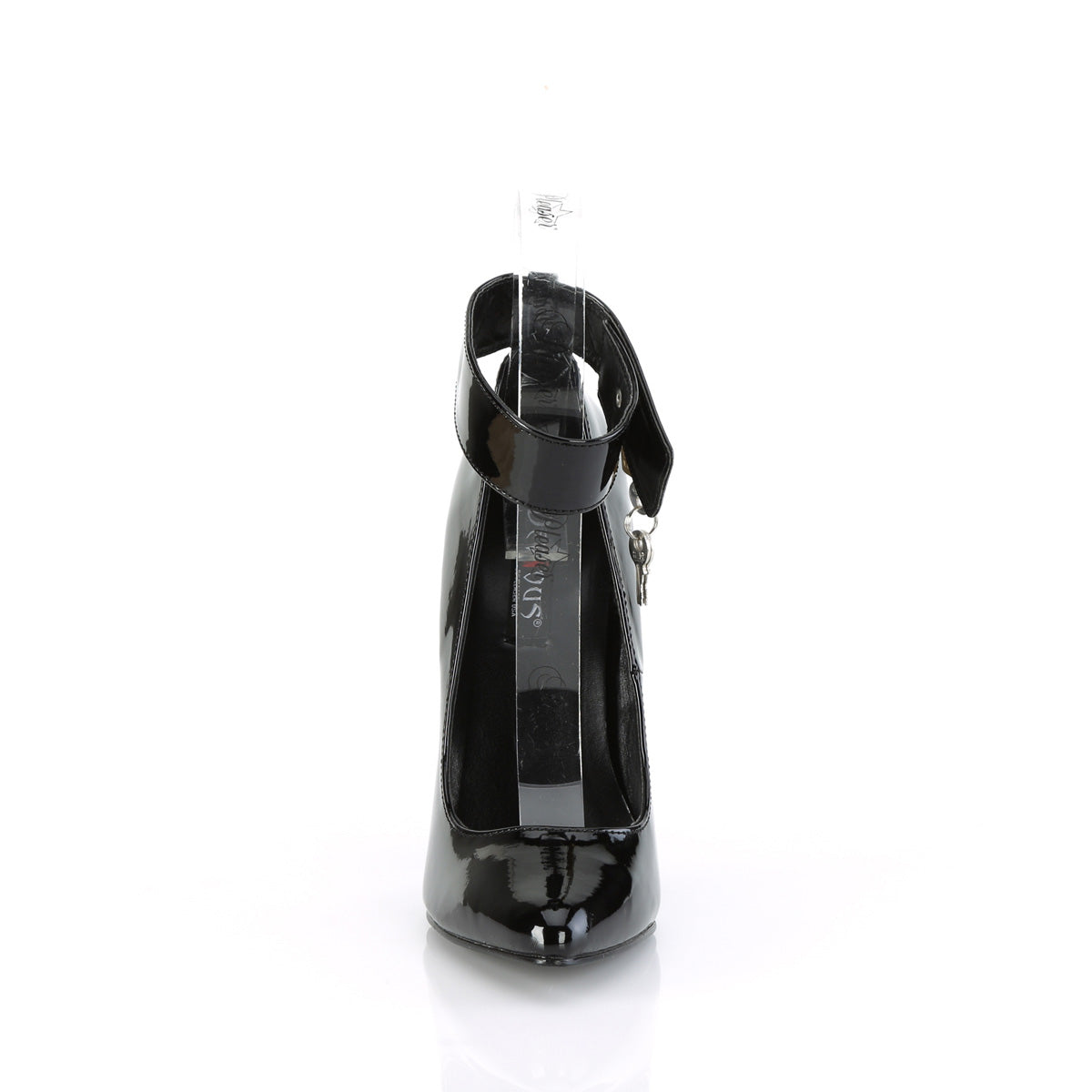 Devious Pompe DOMINA-432 BLK PAT.