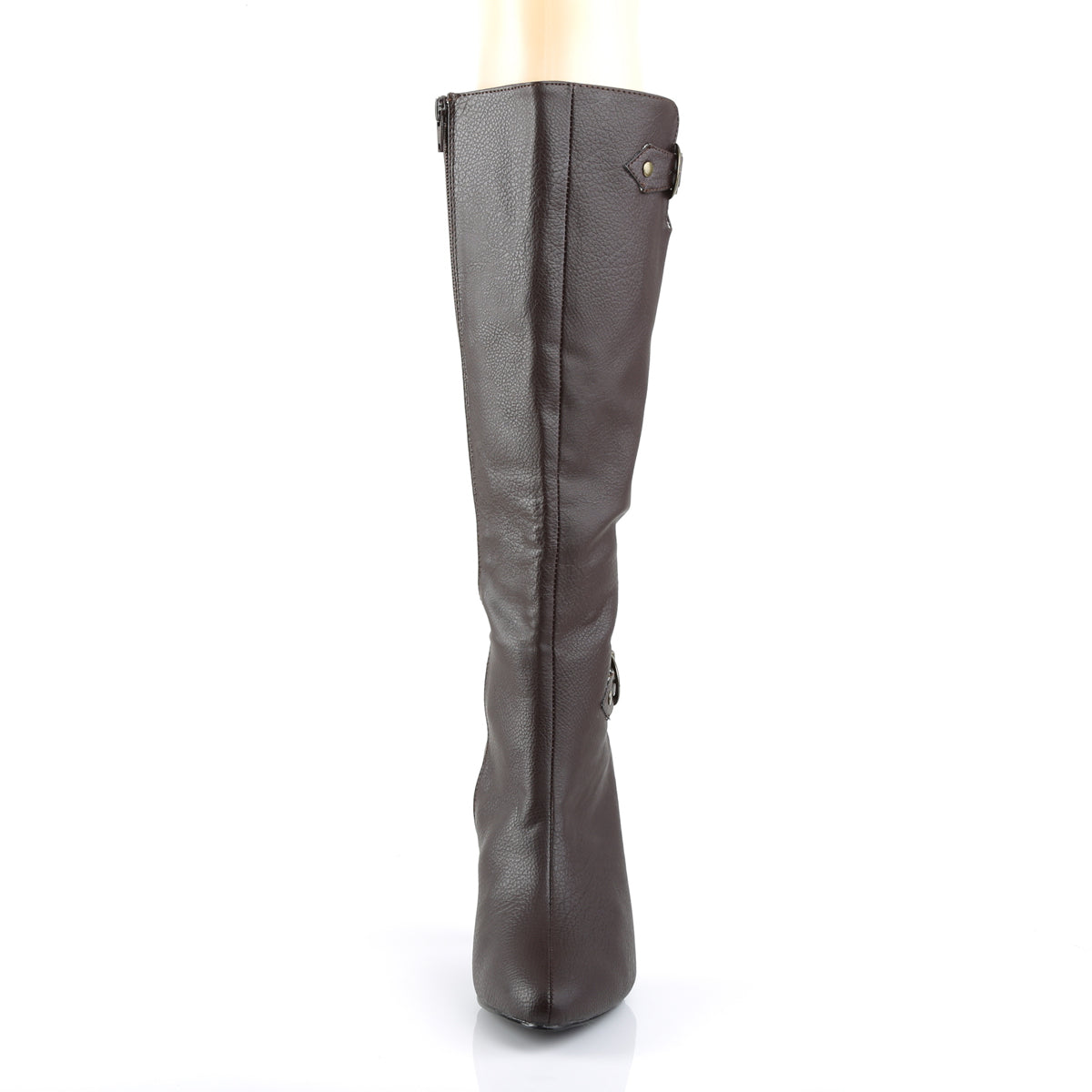 Pleaser Pink Label Stivali da donna DREAM-2030 Pelle ecopelle marrone