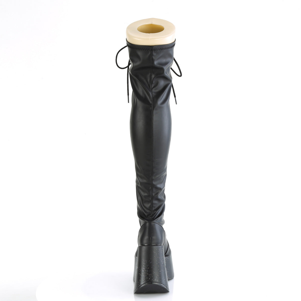 DemoniaCult Boots DYNAMITE-300 Blk Str Vegan Leather