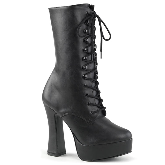 Pleaser Stivaletti da donna ELECTRA-1020 Blk in ecopelle / BLK opaco