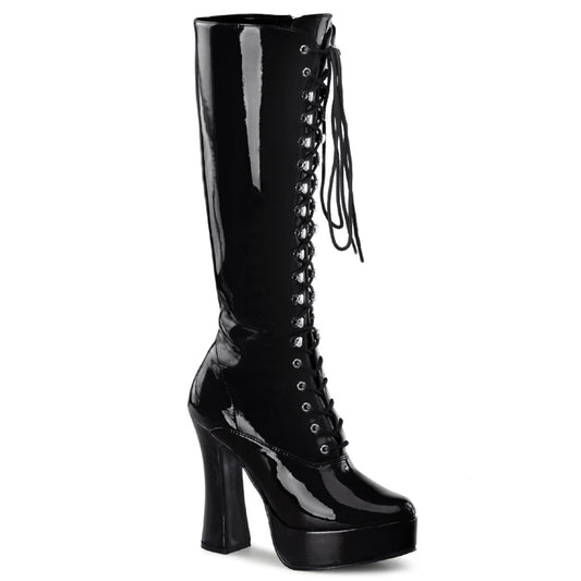 Pleaser Stivali da donna ELECTRA-2020 BLK PAT.