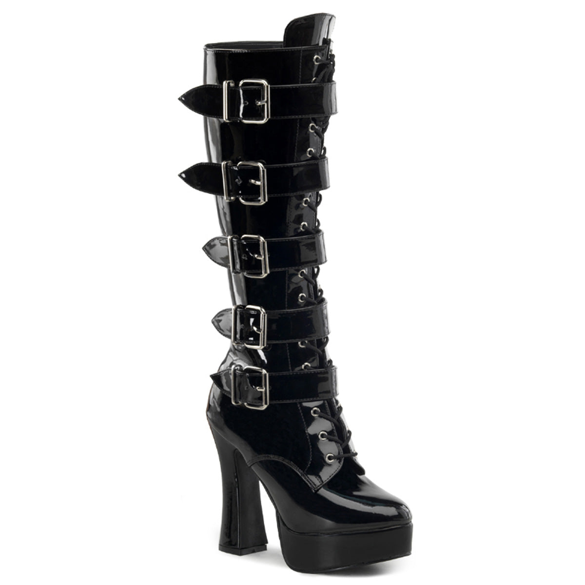 Pleaser Stivali da donna ELECTRA-2042 Blk Pat.