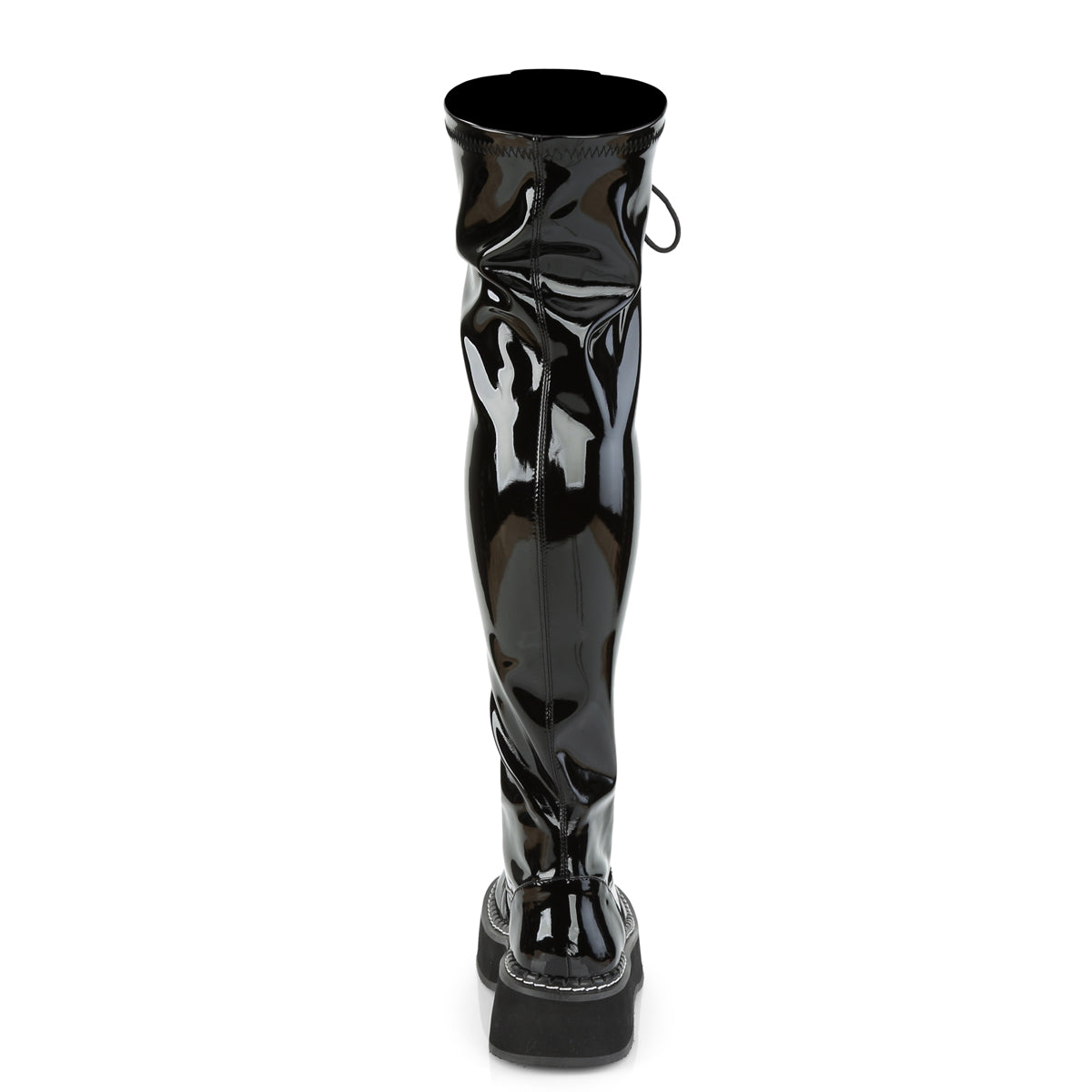 DemoniaCult Stivali da donna EMILY-375 blk pat