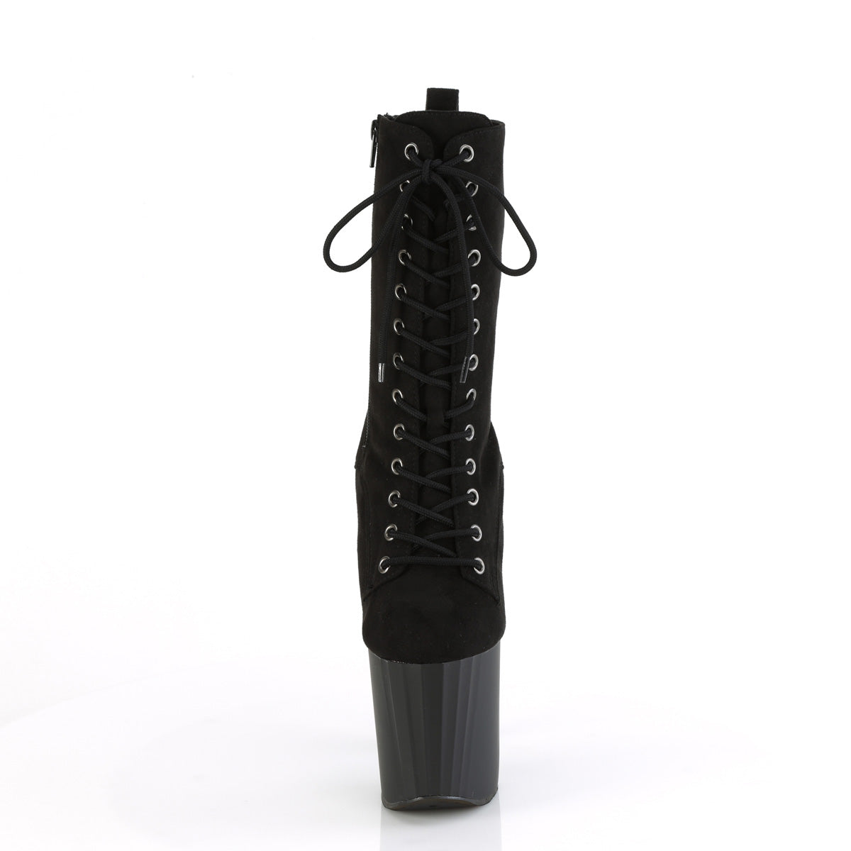 Pleaser ENCHANT-1040 BLK Fux Suede/BLK MATTE