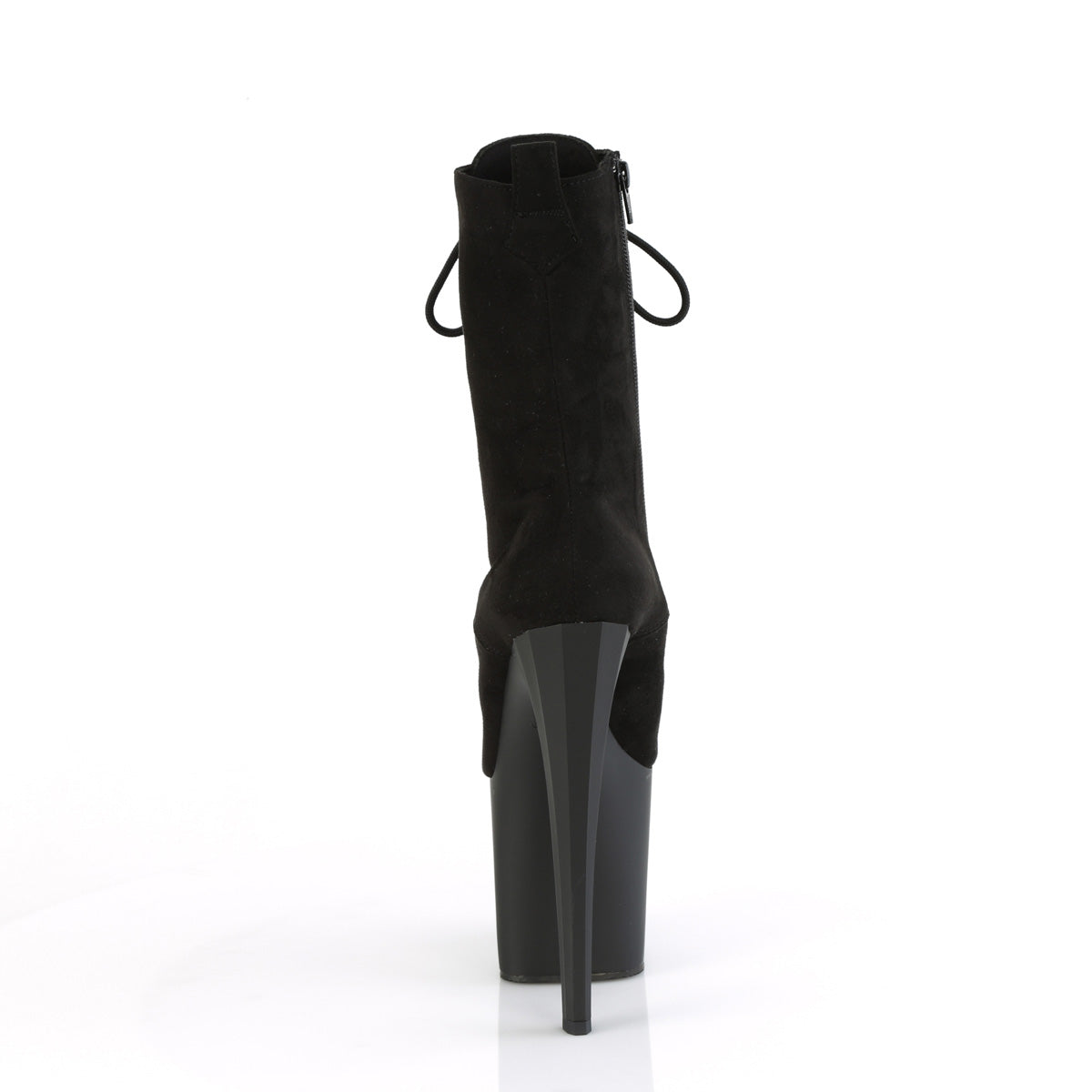 Pleaser ENCHANT-1040 BLK Fux Suede/BLK MATTE