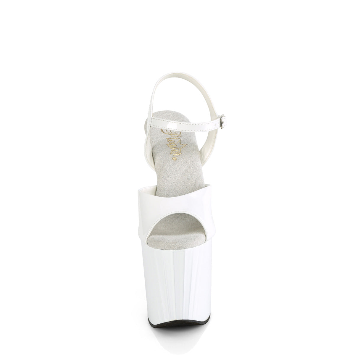 Pleaser ENCHANT-709 Wht Pat/Wht