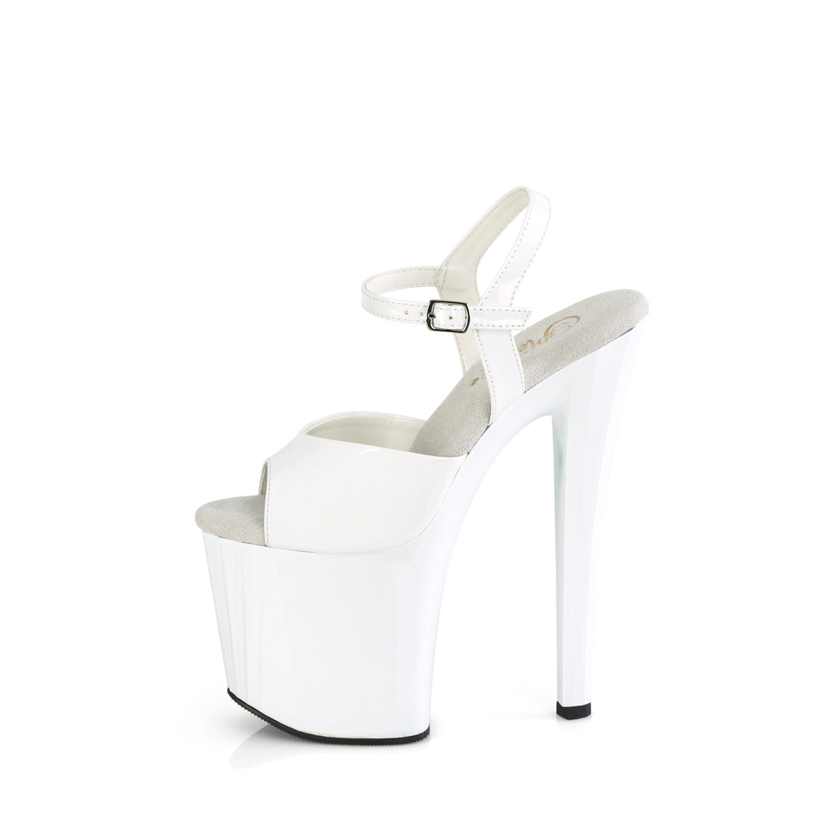 Pleaser ENCHANT-709 Wht Pat/Wht
