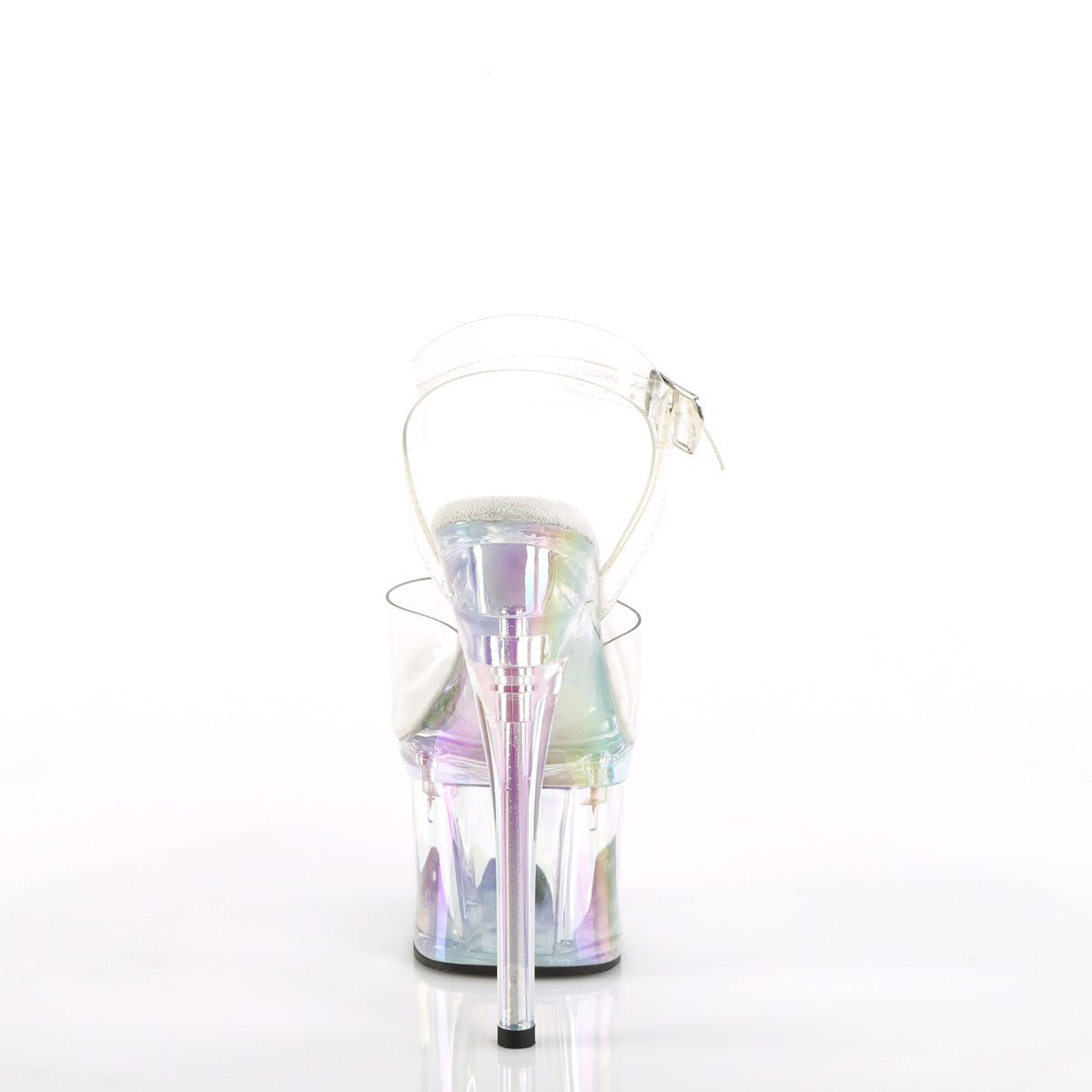 Pleaser Sandali ESTEEM-708RBP CLR / CLR Hologram
