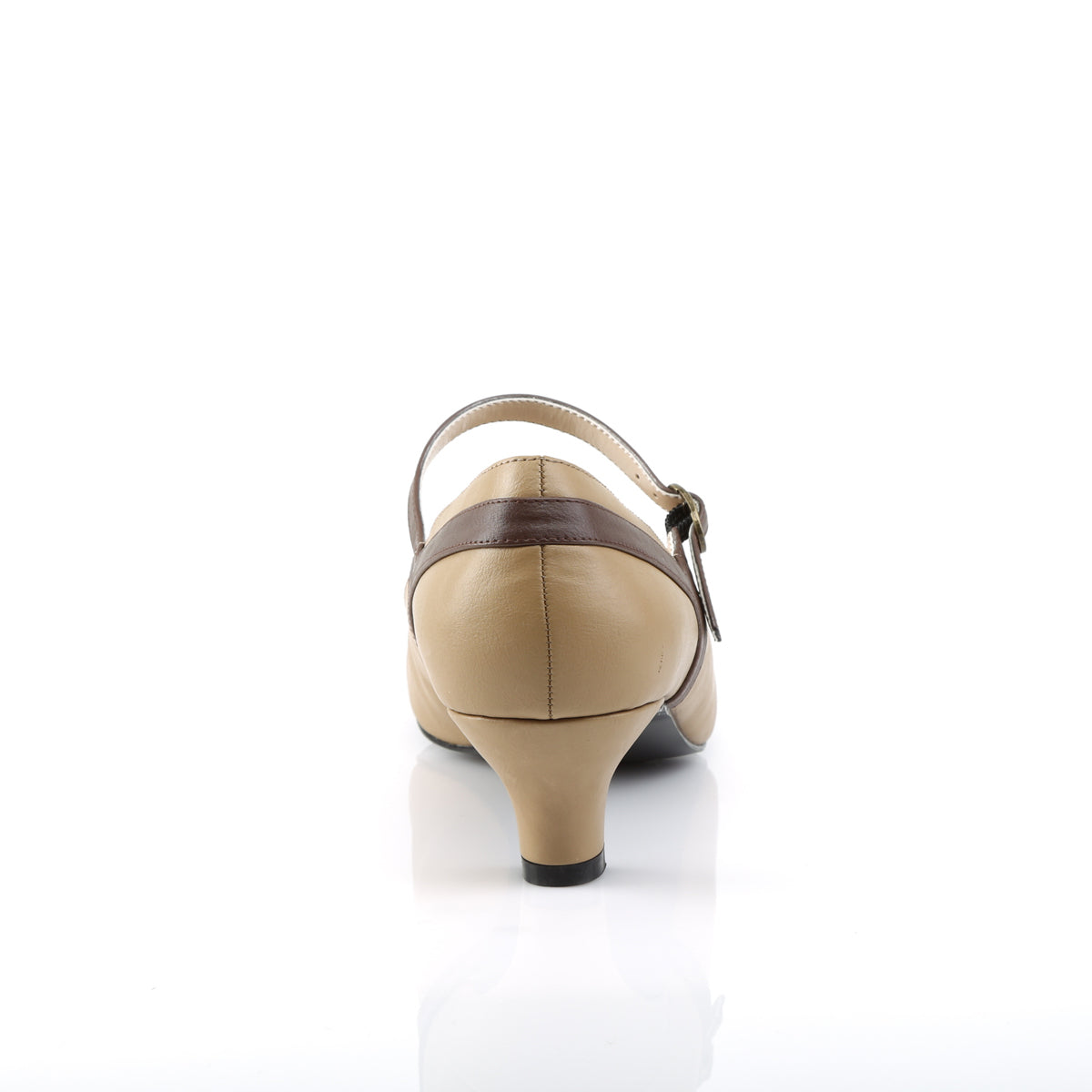 Pleaser Pink Label Pompe da donna FAB-425 cuoio tan-marrone-marrone