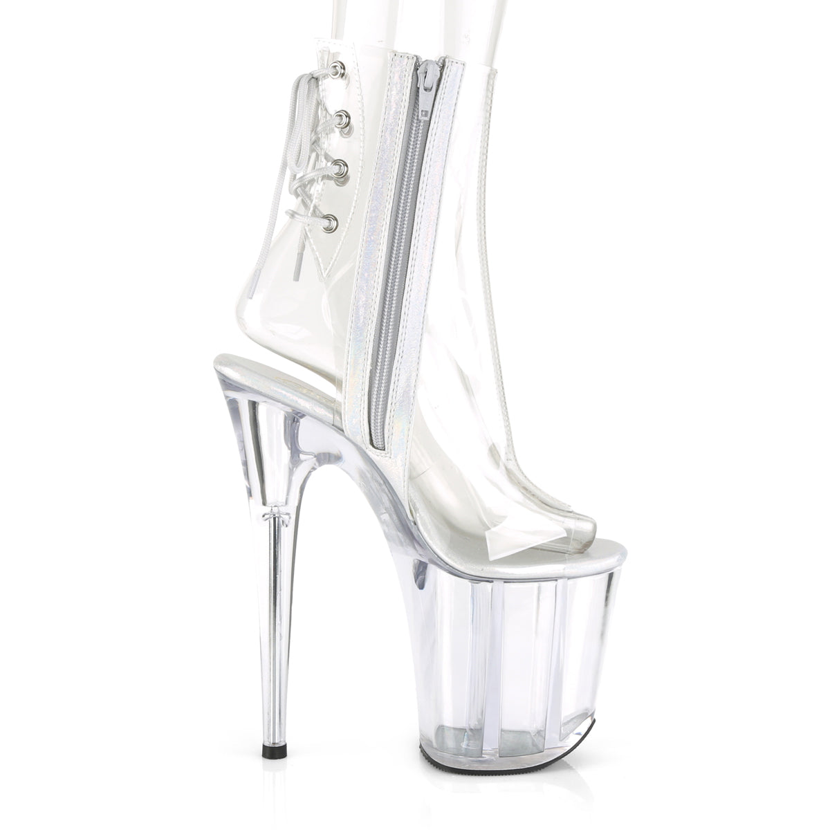 Pleaser Stivaletti da donna FLAMINGO-1018C CLR / CLR