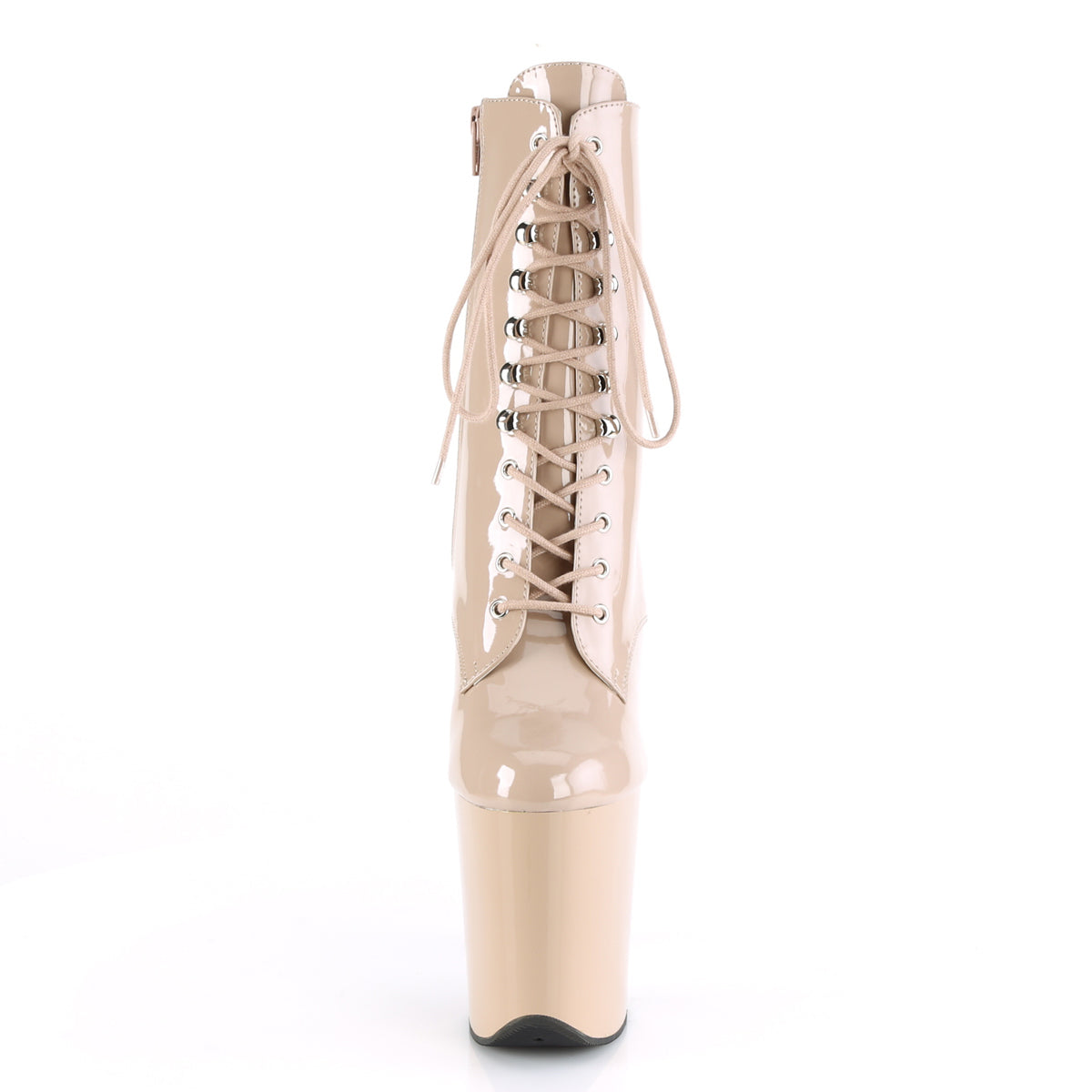 Pleaser Stivaletti da donna FLAMINGO-1020 Nude Pat / Nude