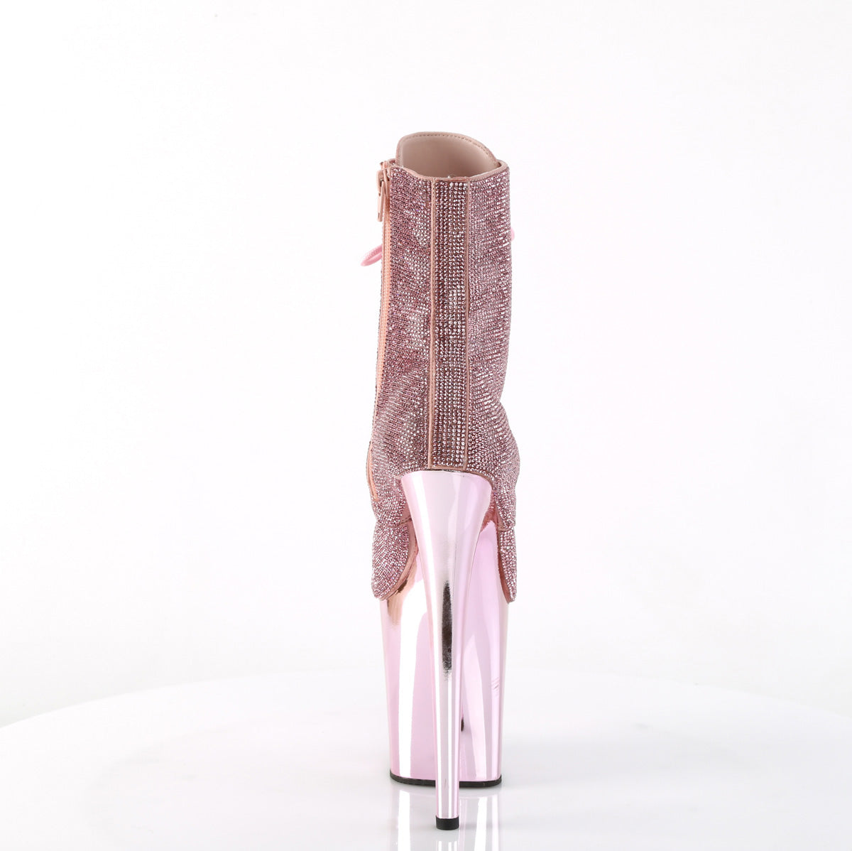 Pleaser Stivaletti FLAMINGO-1020CHRS B. RS / B RS / B. Cromo rosa
