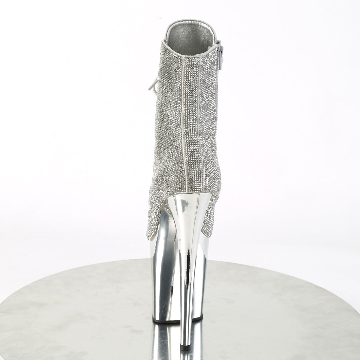 Pleaser Stivaletti FLAMINGO-1020CHRS SLV RS / SLV Chrome