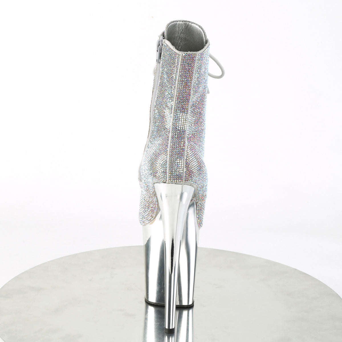 Pleaser Stivaletti FLAMINGO-1020CHRS SLV Multi RS / SLV Chrome