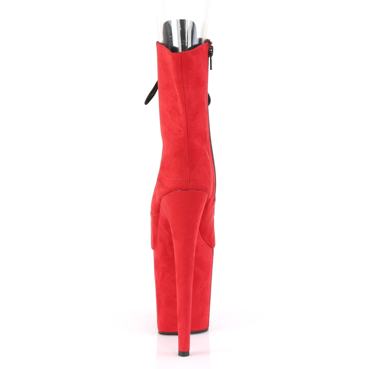 Pleaser Stivaletti da donna FLAMINGO-1021FS RED FAUX Suede / Red Faux Suede Suede