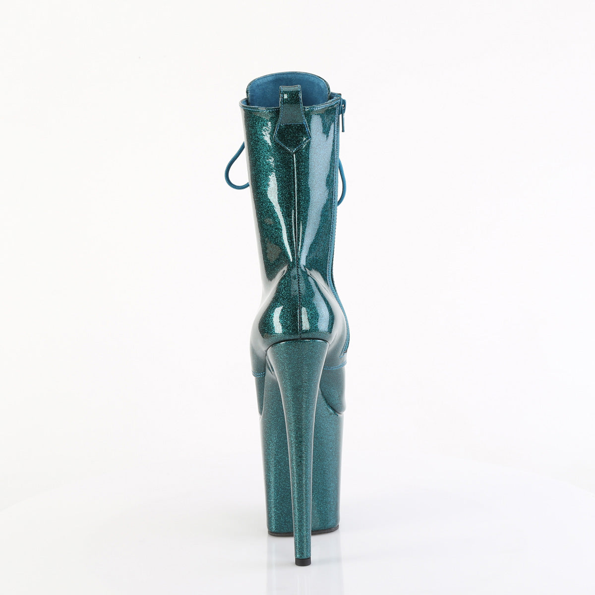 Pleaser FLAMINGO-1040gp Teal glitter pat/m