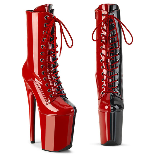 Pleaser   FLAMINGO-1040tt rosso blk pat/rosso-blk