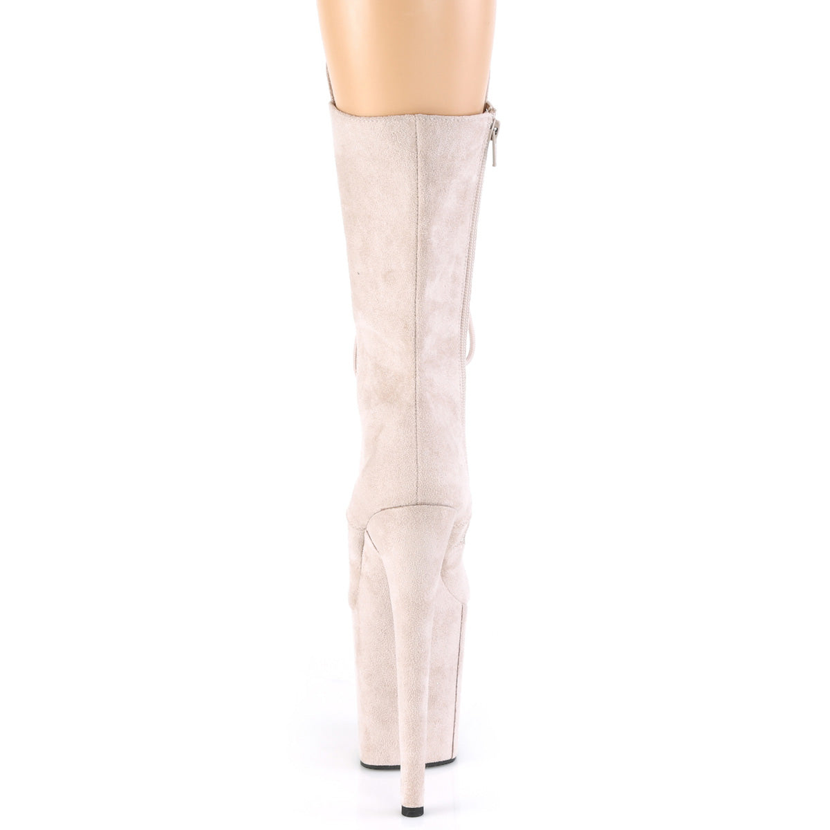 Pleaser Stivaletti da donna FLAMINGO-1050FS Nude Faux Suede / Nude Faux Suede Suede