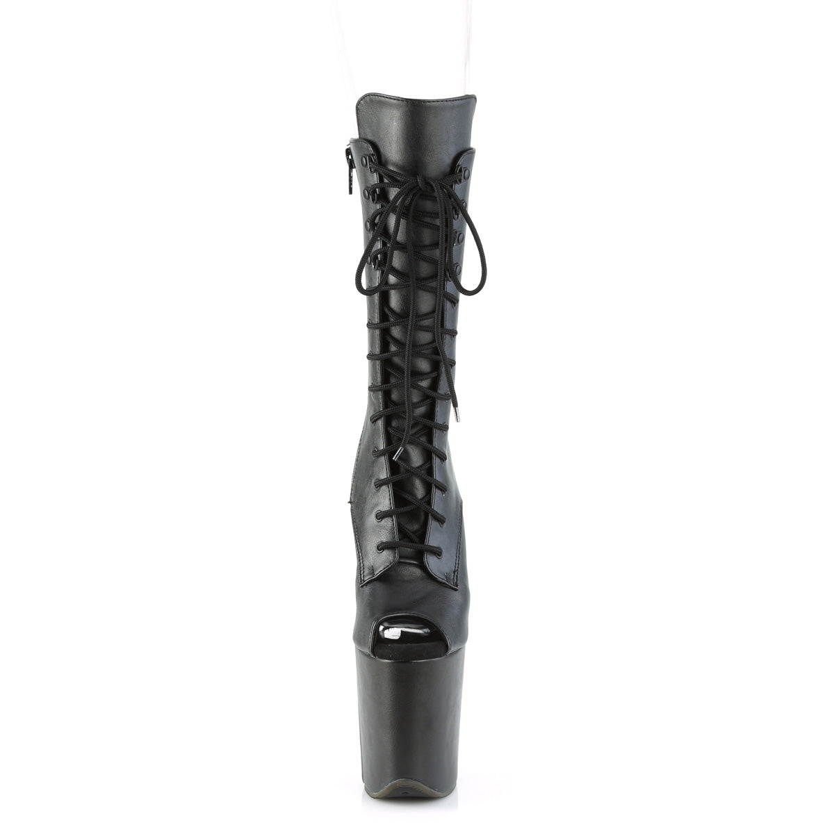 Pleaser Stivaletti da donna FLAMINGO-1051WR BLK Pelle ecopelle / BLK Pelle ecopelle