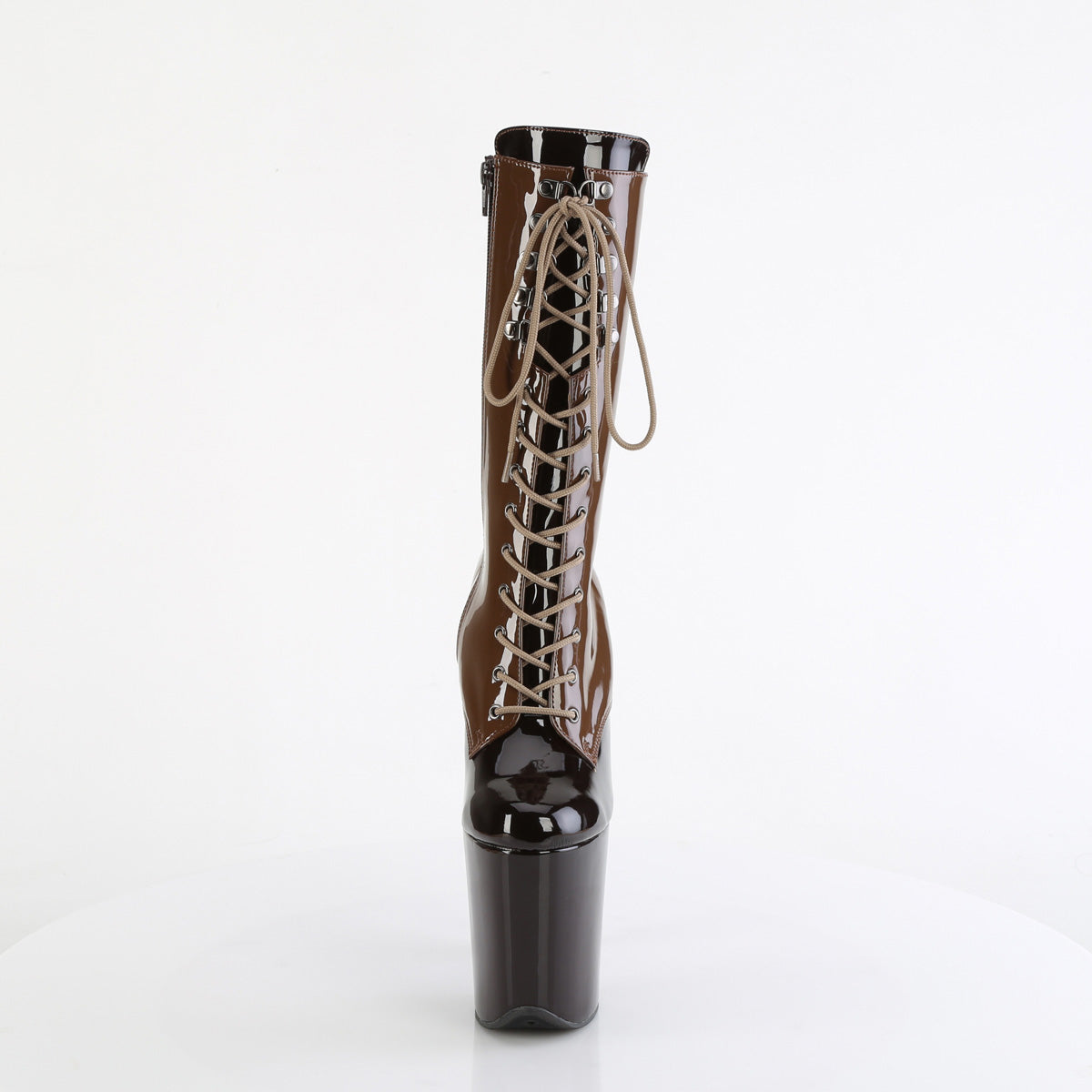 Pleaser FLAMINGO-1054DC Mocha-Coffee Pat/Mocha Coffee