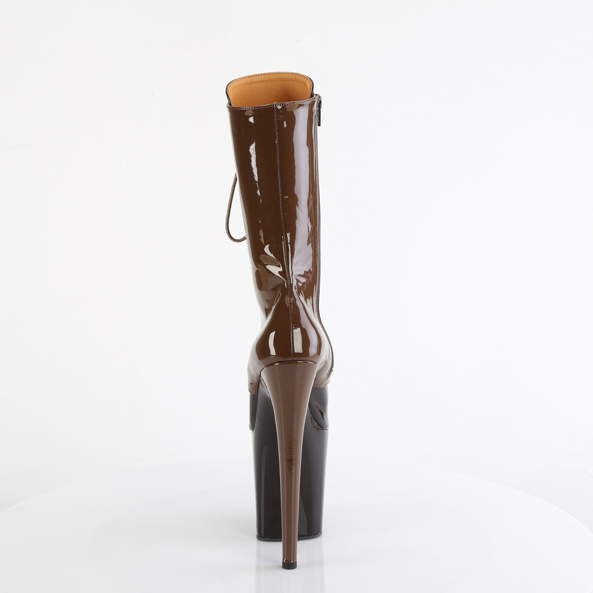 Pleaser FLAMINGO-1054DC Mocha-Coffee Pat/Mocha Coffee