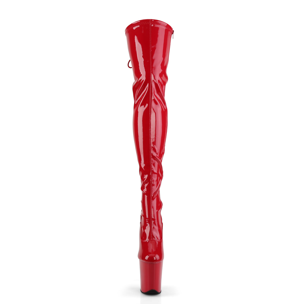 Pleaser Stivali da donna FLAMINGO-3063 RED STR PAT / RED