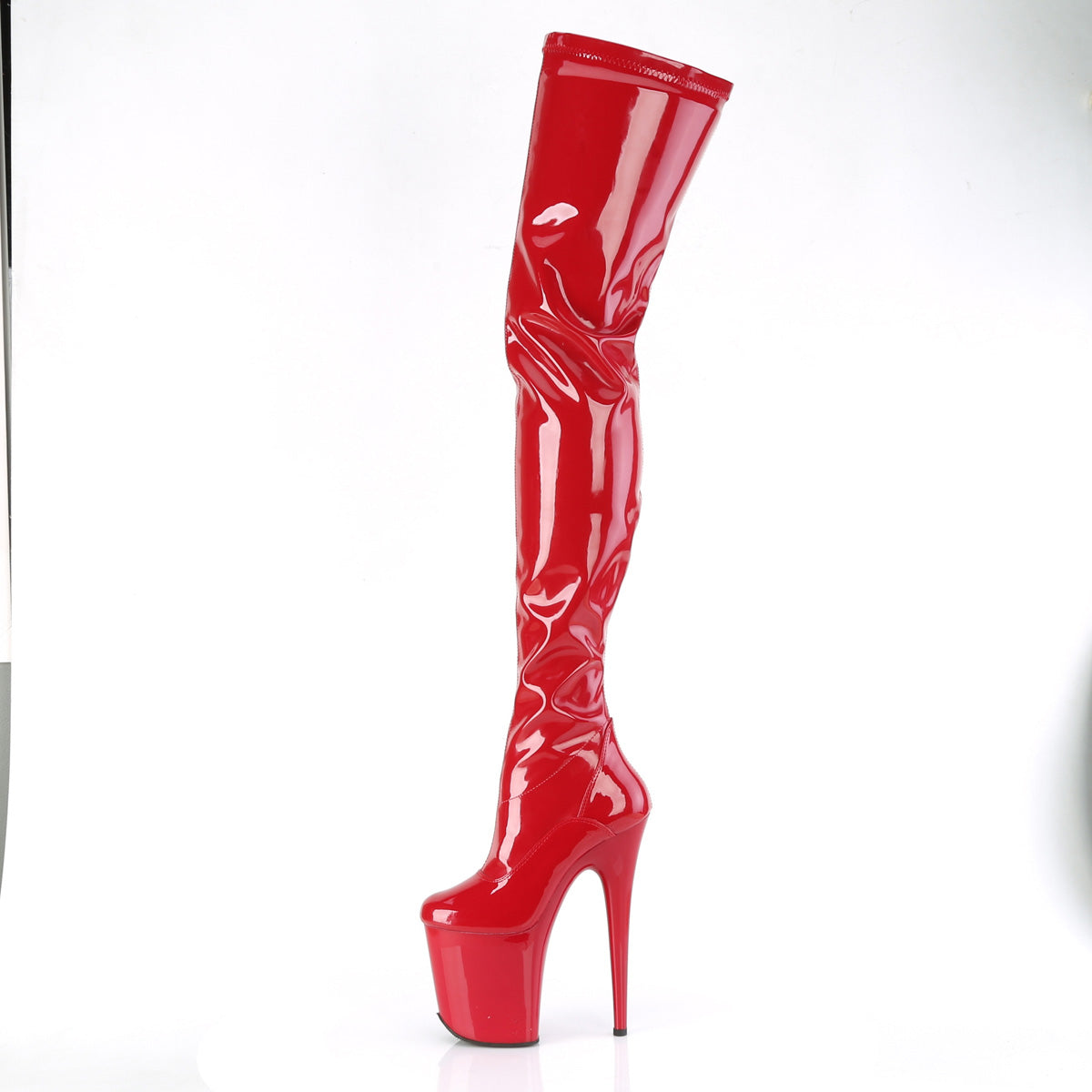 Pleaser FLAMINGO-4000 Red Str. Pat/Red