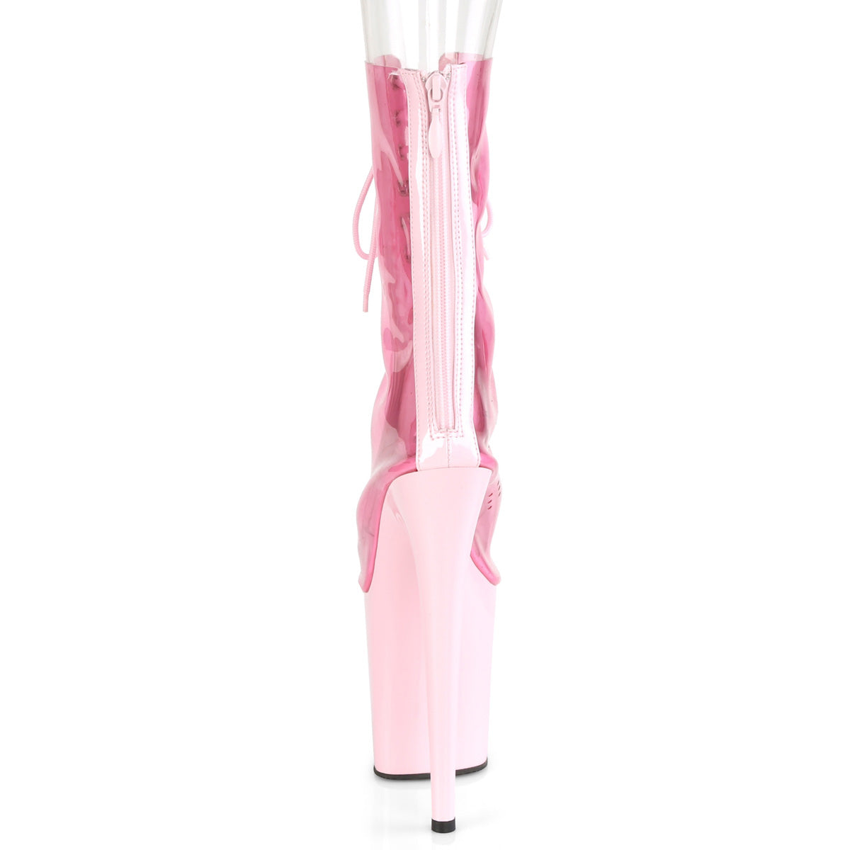 Pleaser Stivaletti da donna FLAMINGO-800-34 B. PVC-B ROSA. PAT / B. Rosa