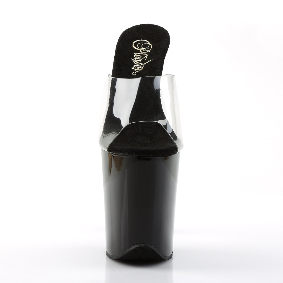 Pleaser Sandali da donna FLAMINGO-801 CLR / BLK