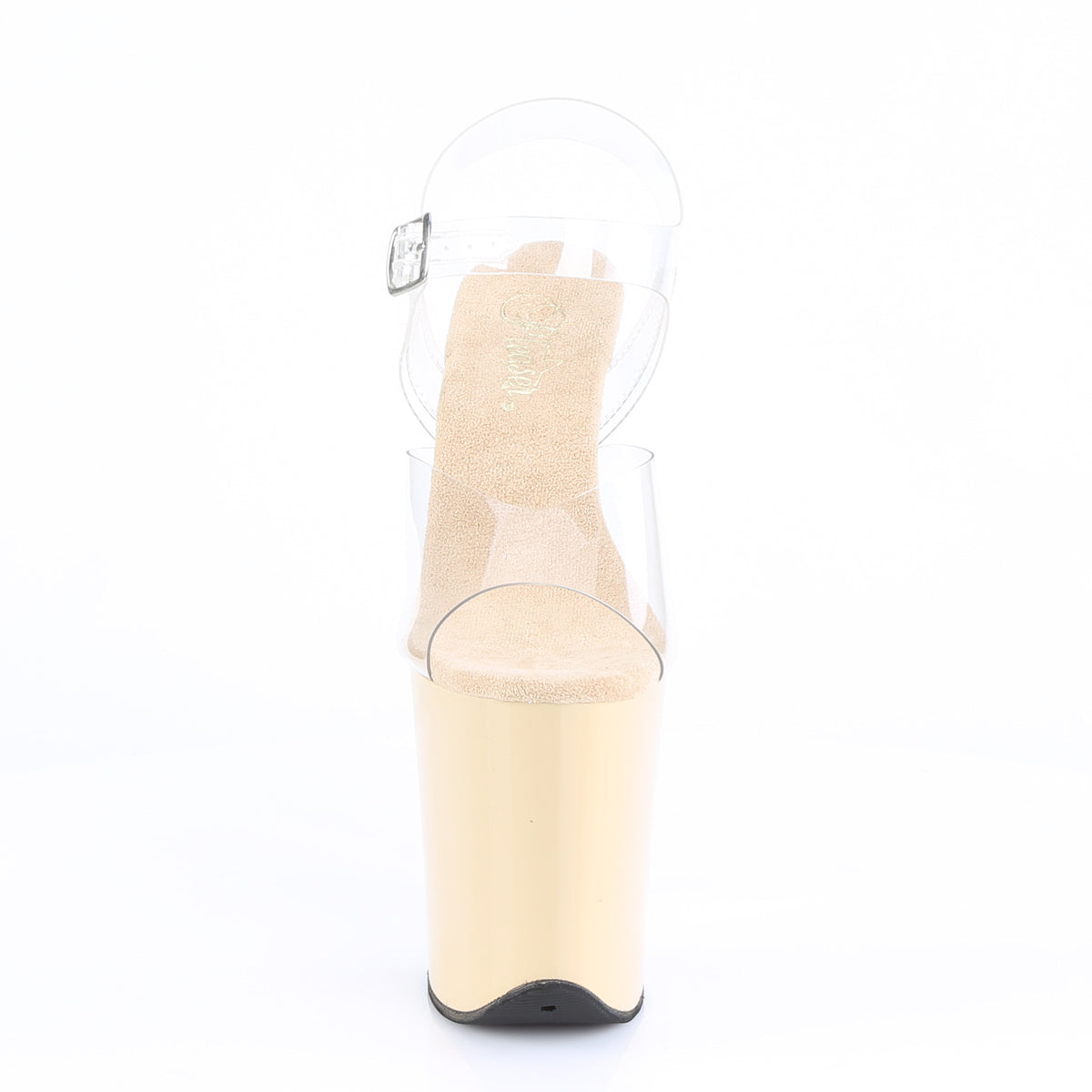 Pleaser Sandali da donna FLAMINGO-808 CLR / CREMA