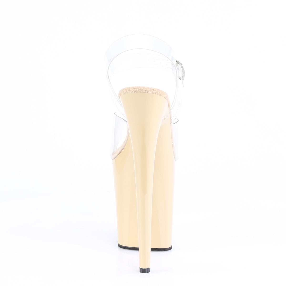 Pleaser Sandali da donna FLAMINGO-808 CLR / CREMA