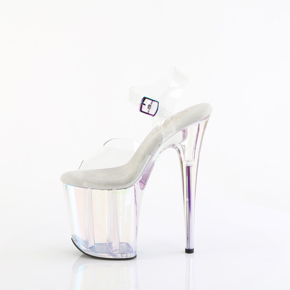 Pleaser FLAMINGO-808ht clr/holo tinto