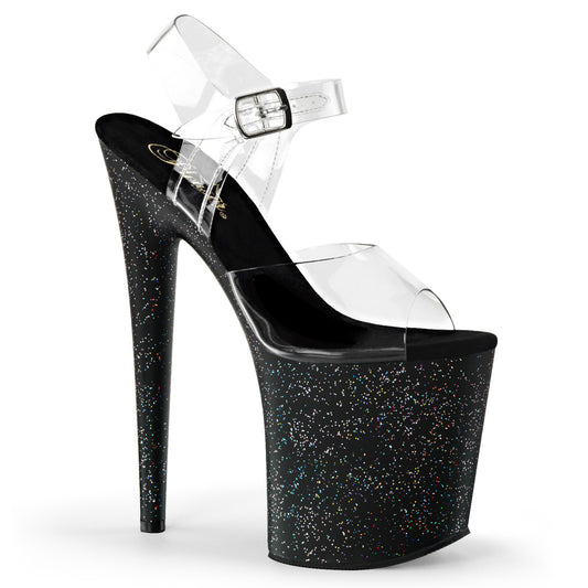 Pleaser Sandali da donna FLAMINGO-808 mg CLR / BLK