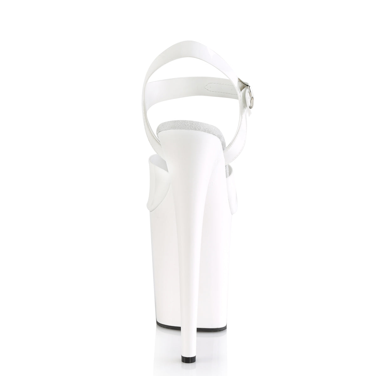 Pleaser Sandali da donna FLAMINGO-808n wht (jelly-like) TPU / WHT