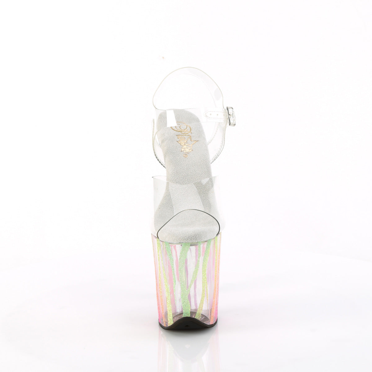 Pleaser FLAMINGO-808rg-03 clr/Rainbow Scintillio