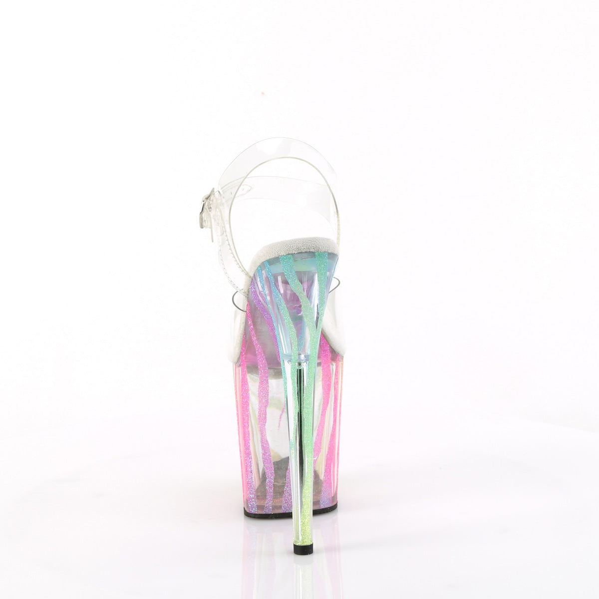 Pleaser FLAMINGO-808rg-03 clr/Rainbow Scintillio