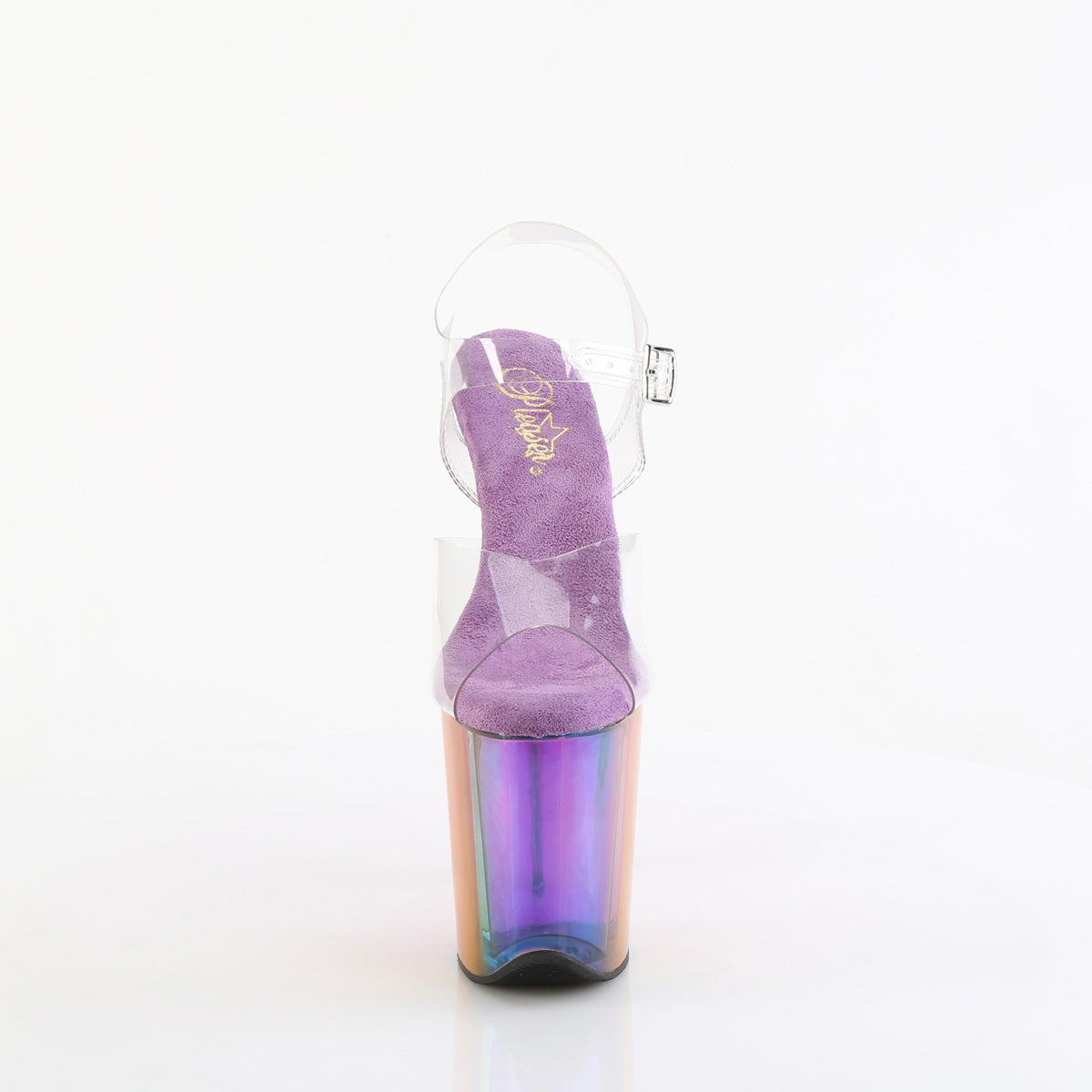 Pleaser FLAMINGO-808rmt clr/Rainbow Misty colorato