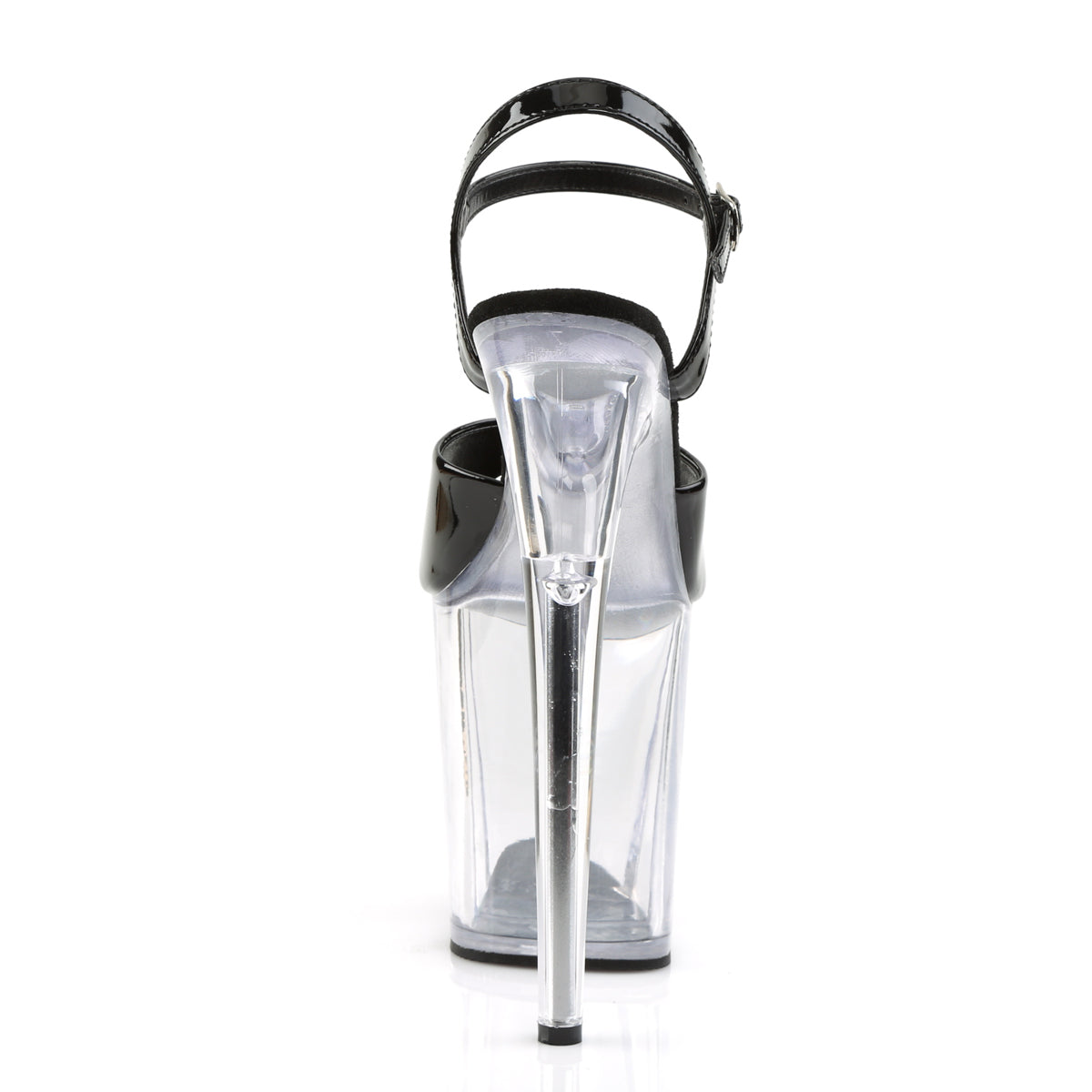 Pleaser Sandali da donna FLAMINGO-809 BLK PAT / CLR