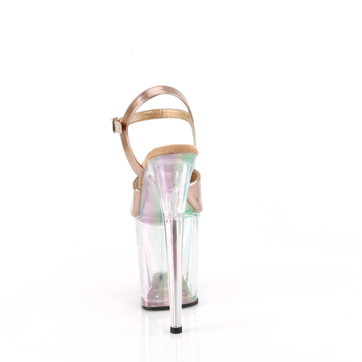 Pleaser FLAMINGO-809ht rosa oro holo pat/holo colorato