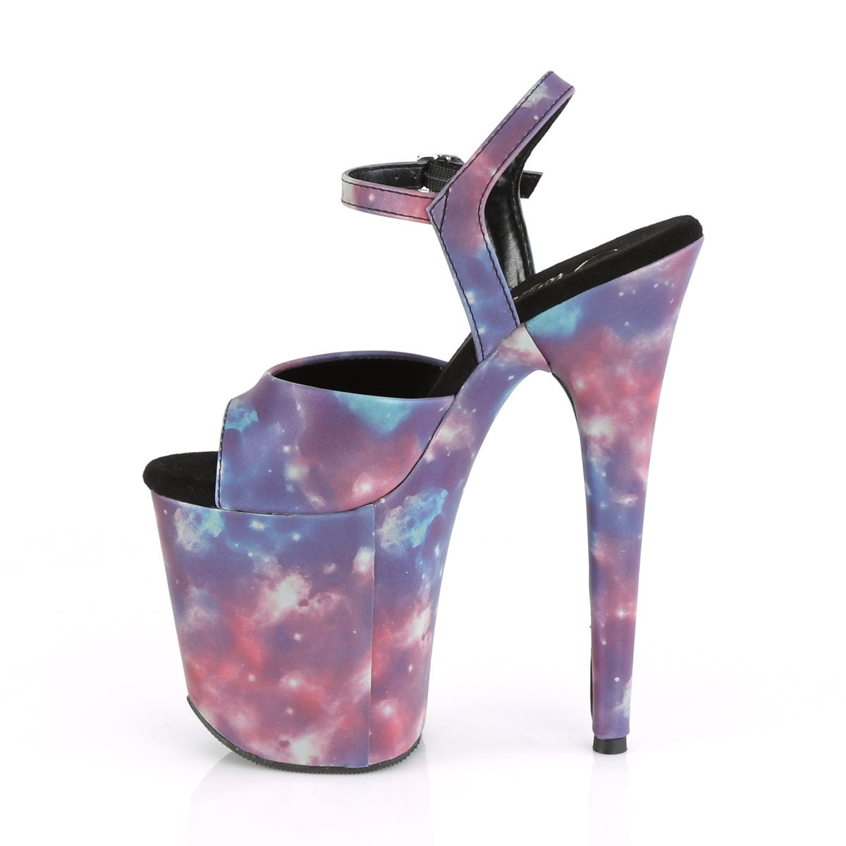 Pleaser Sandali da donna FLAMINGO-809Refl reflective / viola-blu viola-blu riflettente.
