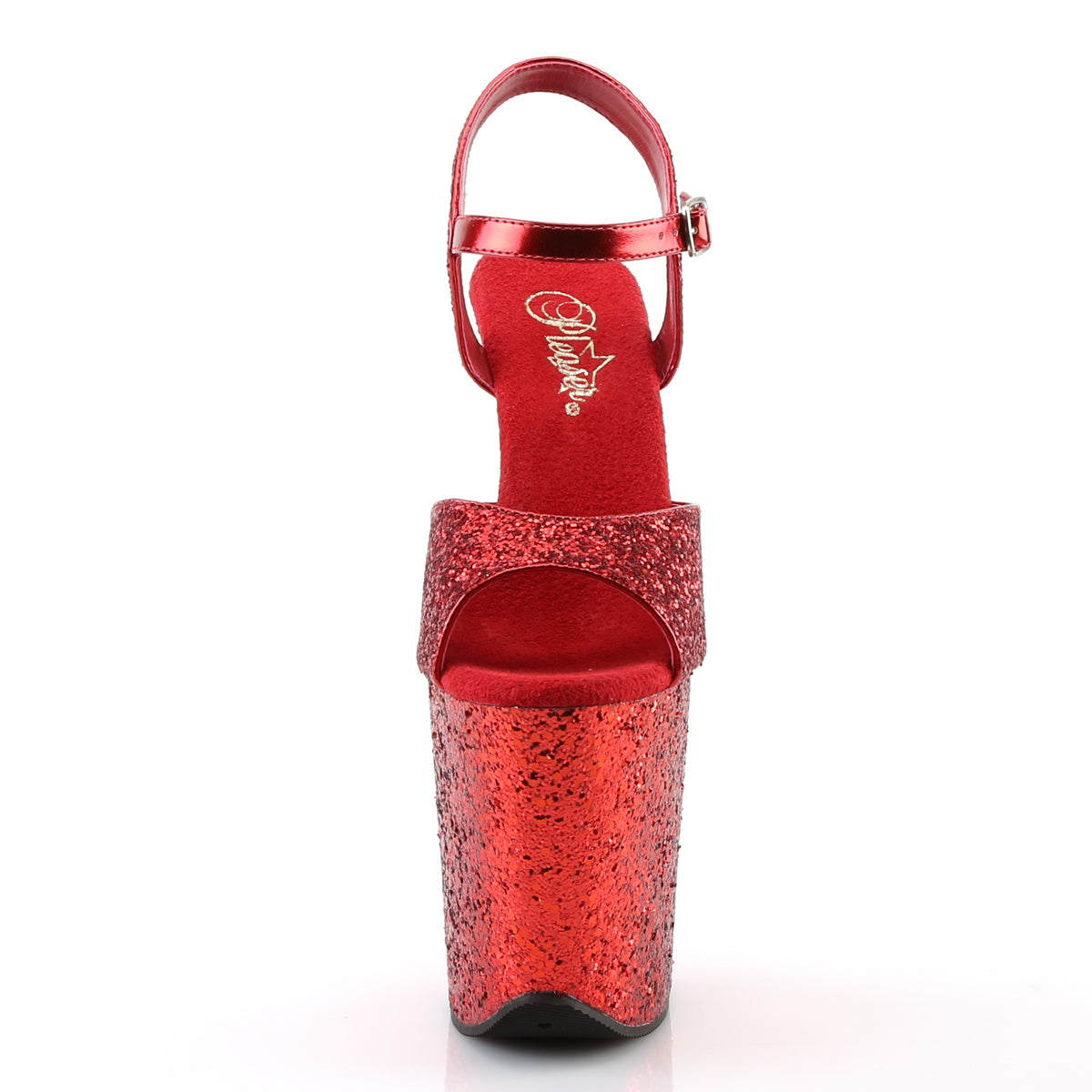 Pleaser Sandali da donna FLAMINGO-810LG GLTR ROSSO / GLTR ROSSO