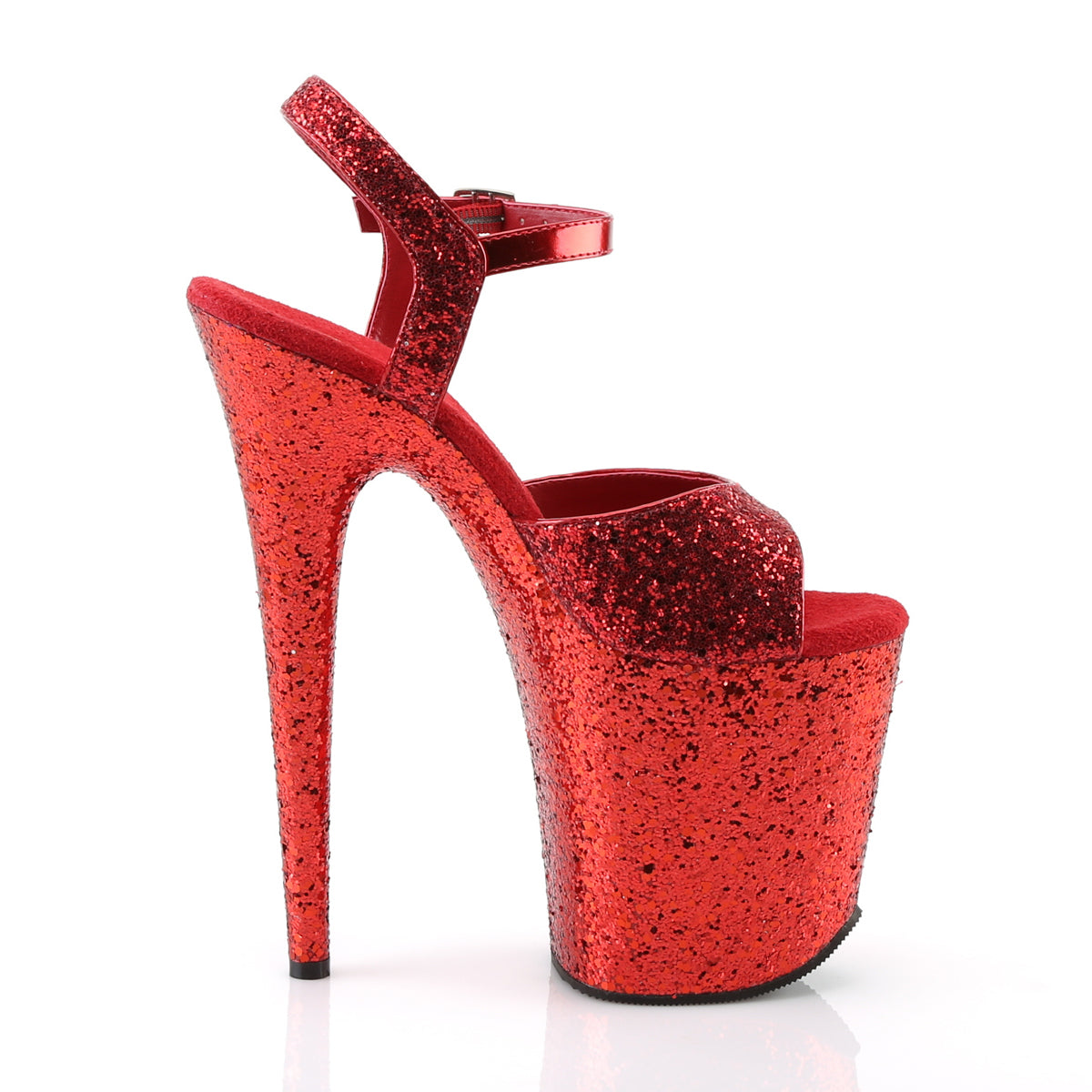 Pleaser Sandali da donna FLAMINGO-810LG GLTR ROSSO / GLTR ROSSO