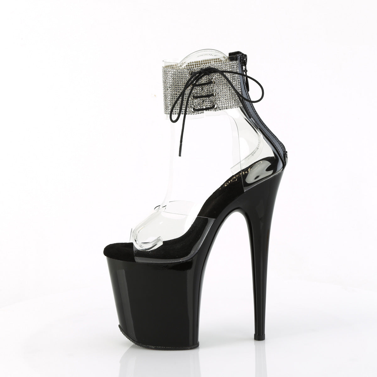 Pleaser FLAMINGO-824RS CLR/BLK