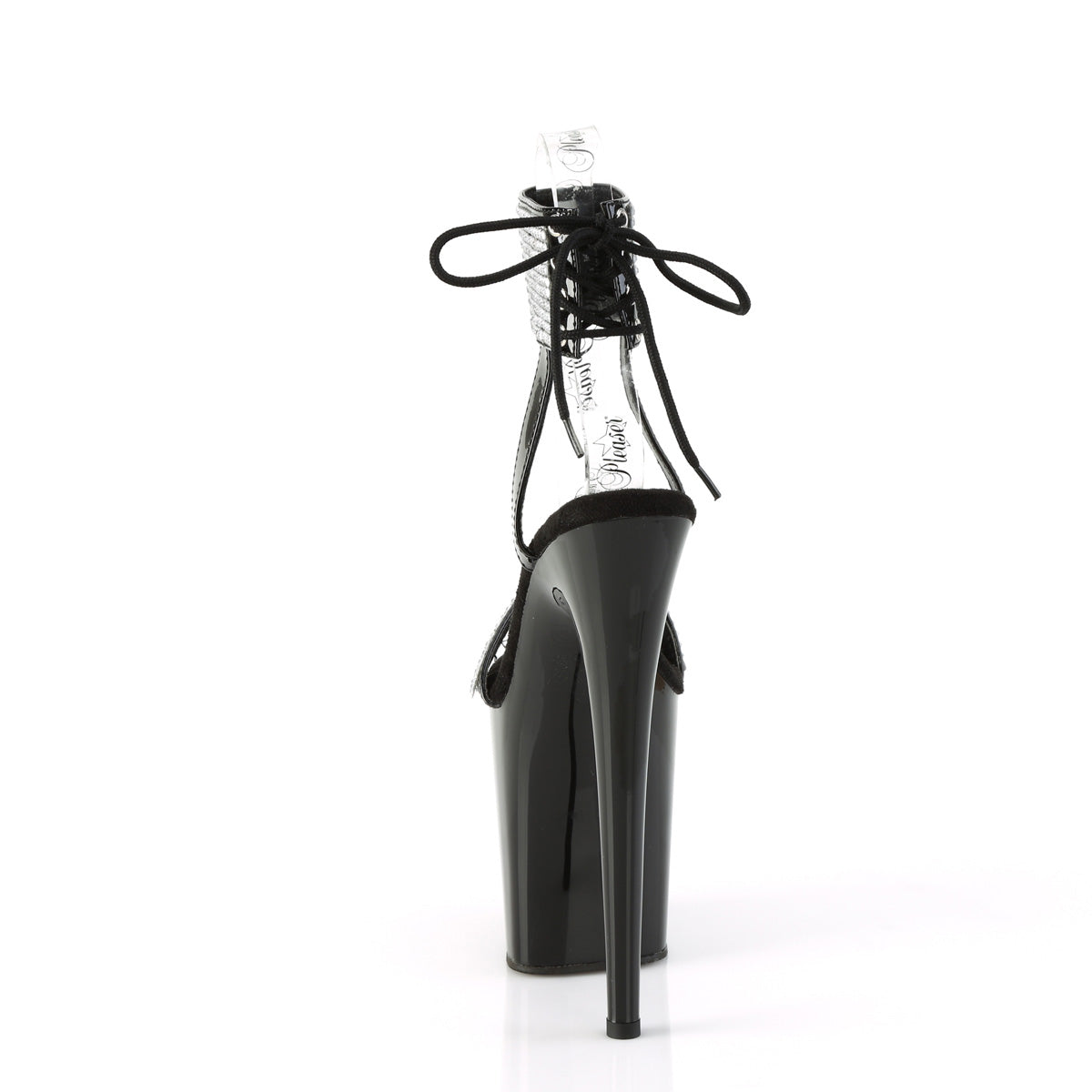 Pleaser FLAMINGO-870 blk pat-rs/blk