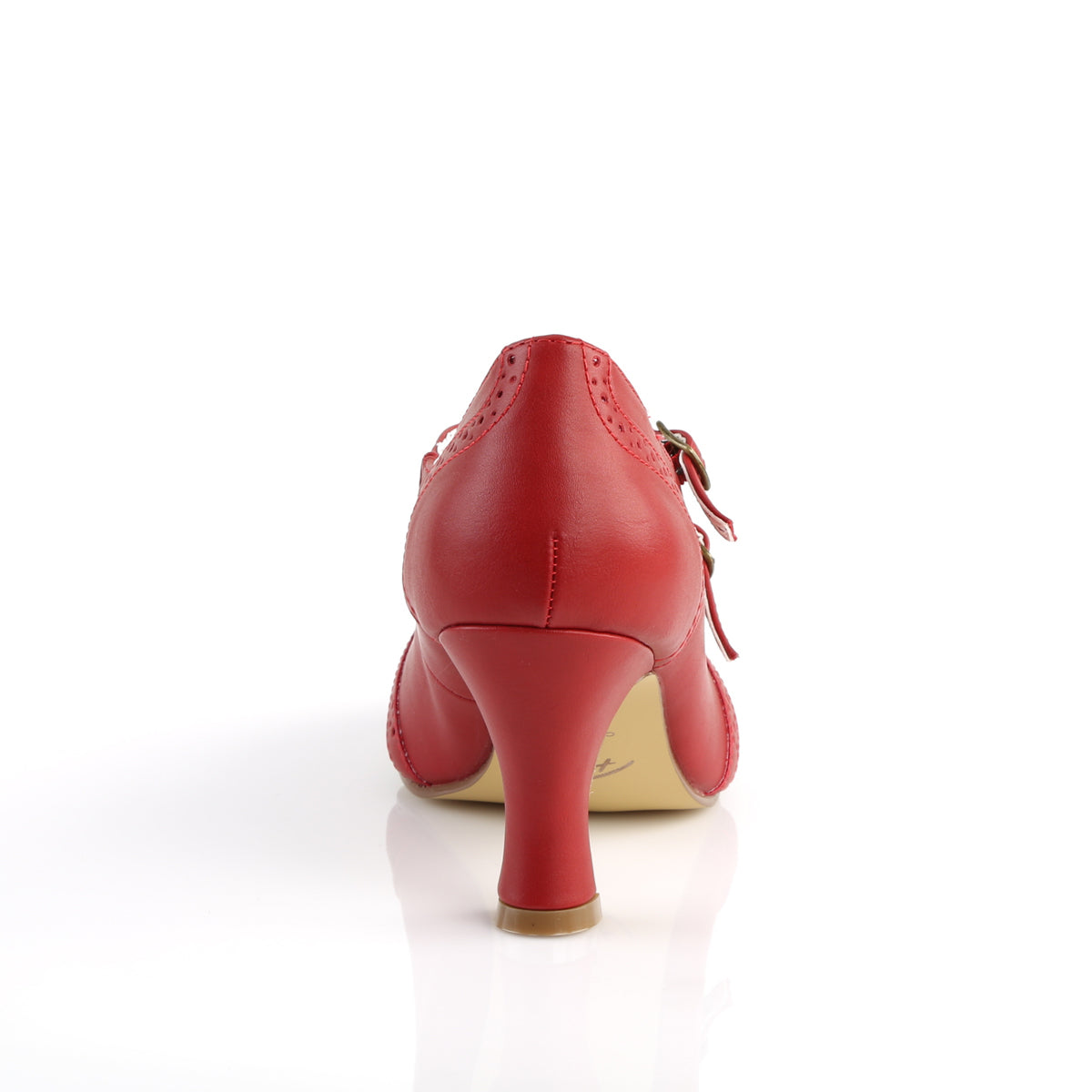 Pin Up Couture Pompe da donna FLAPPER-35 in ecopelle rossa
