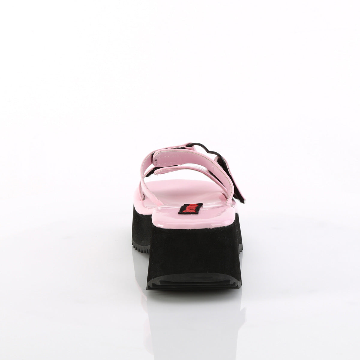 DemoniaCult Sandali FLIP-12 B. Pink Holo Pat