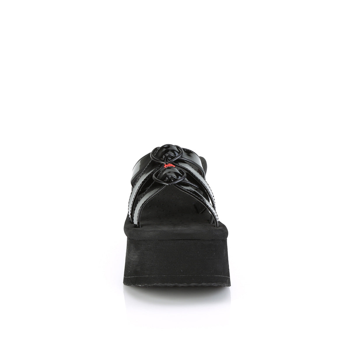 DemoniaCult Sandals FUNN-15 Blk Pat